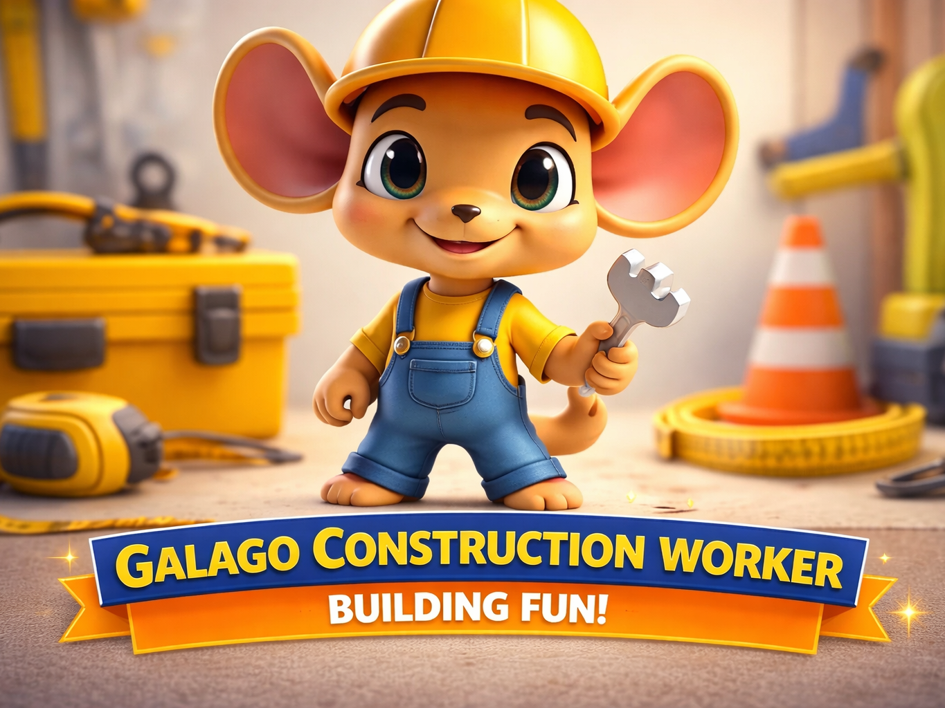 Galago Construction Worker