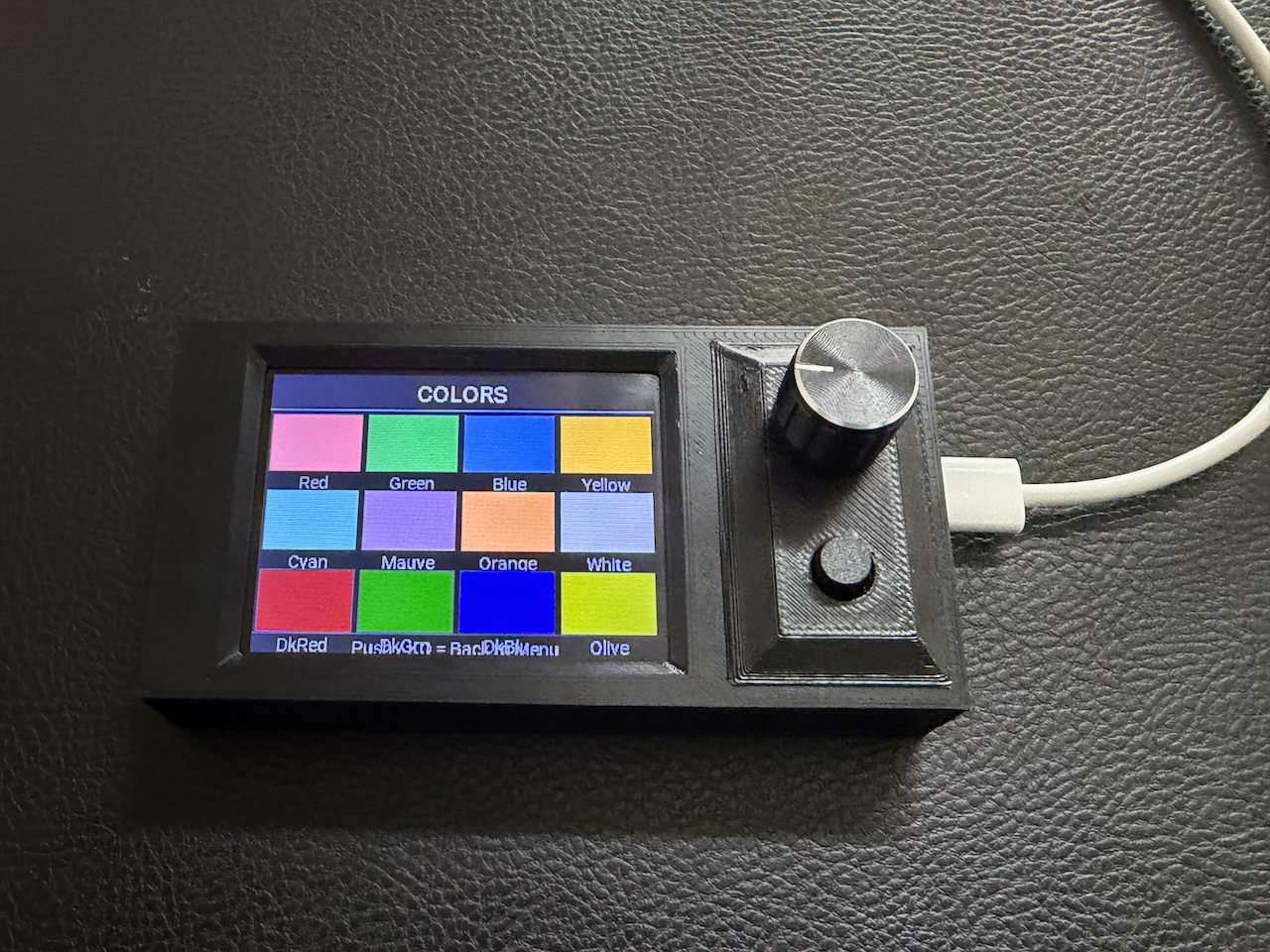 2.4 inch TFT display screen with EC11 encoder case