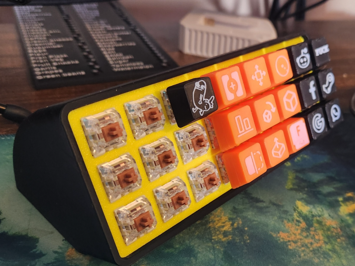 Cherry Macro Pad Raspberry pico board 24 and 40 ct