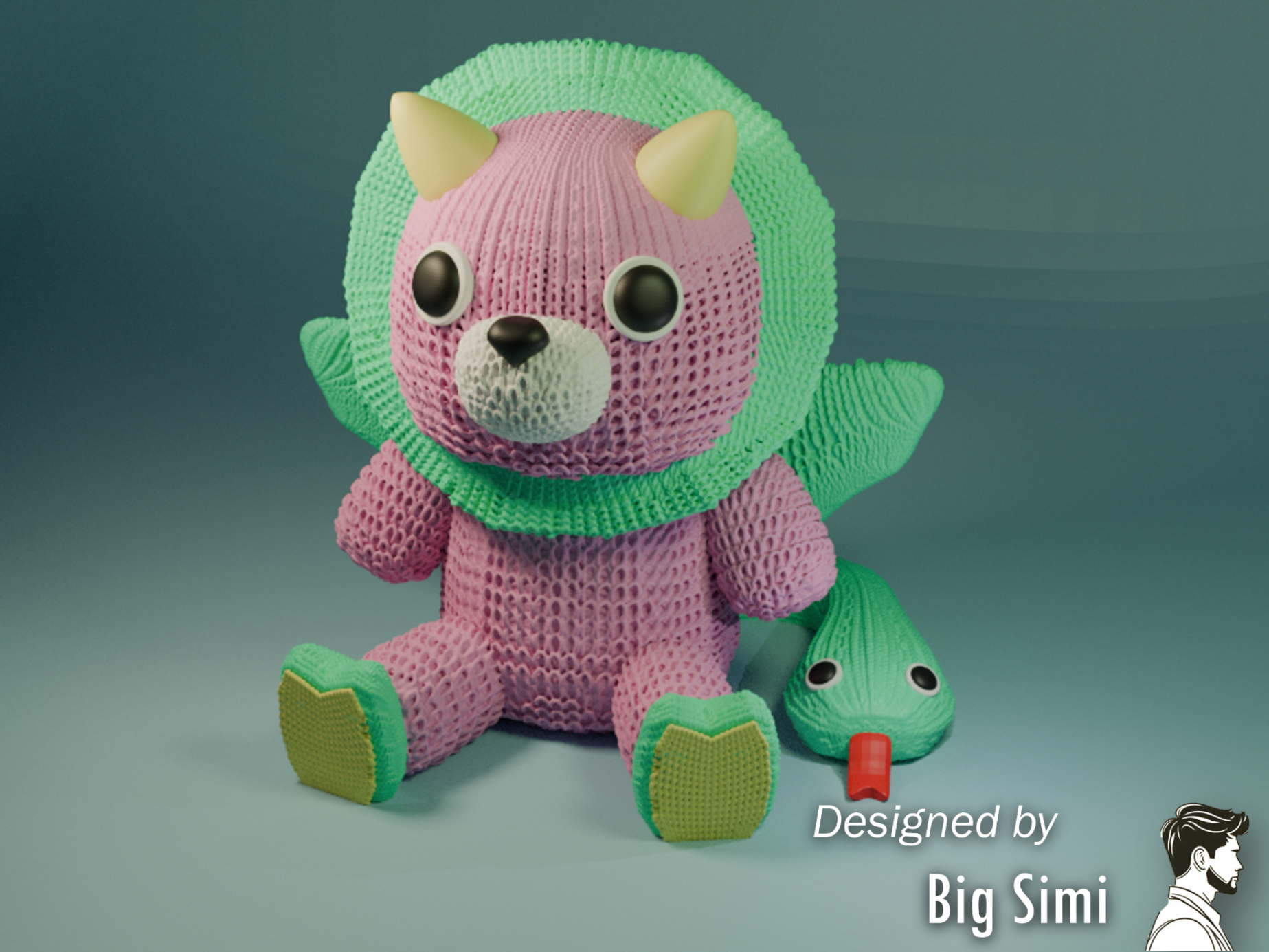 Mr. Chimera knitted ( Spy X Family )