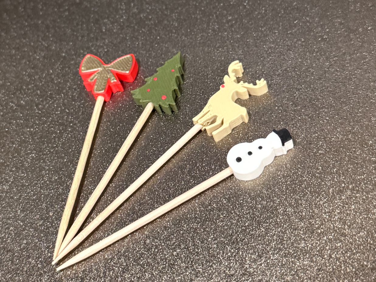 Toothpick Puppets Toppers CUTE!