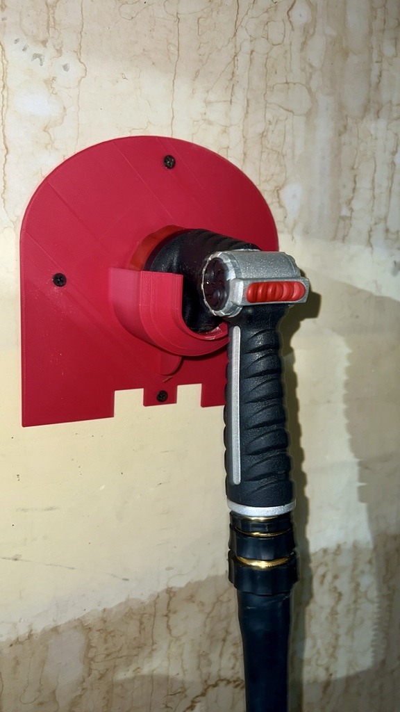 Hose Nozzle Holster for Orbit Pro w/ Wall Plate