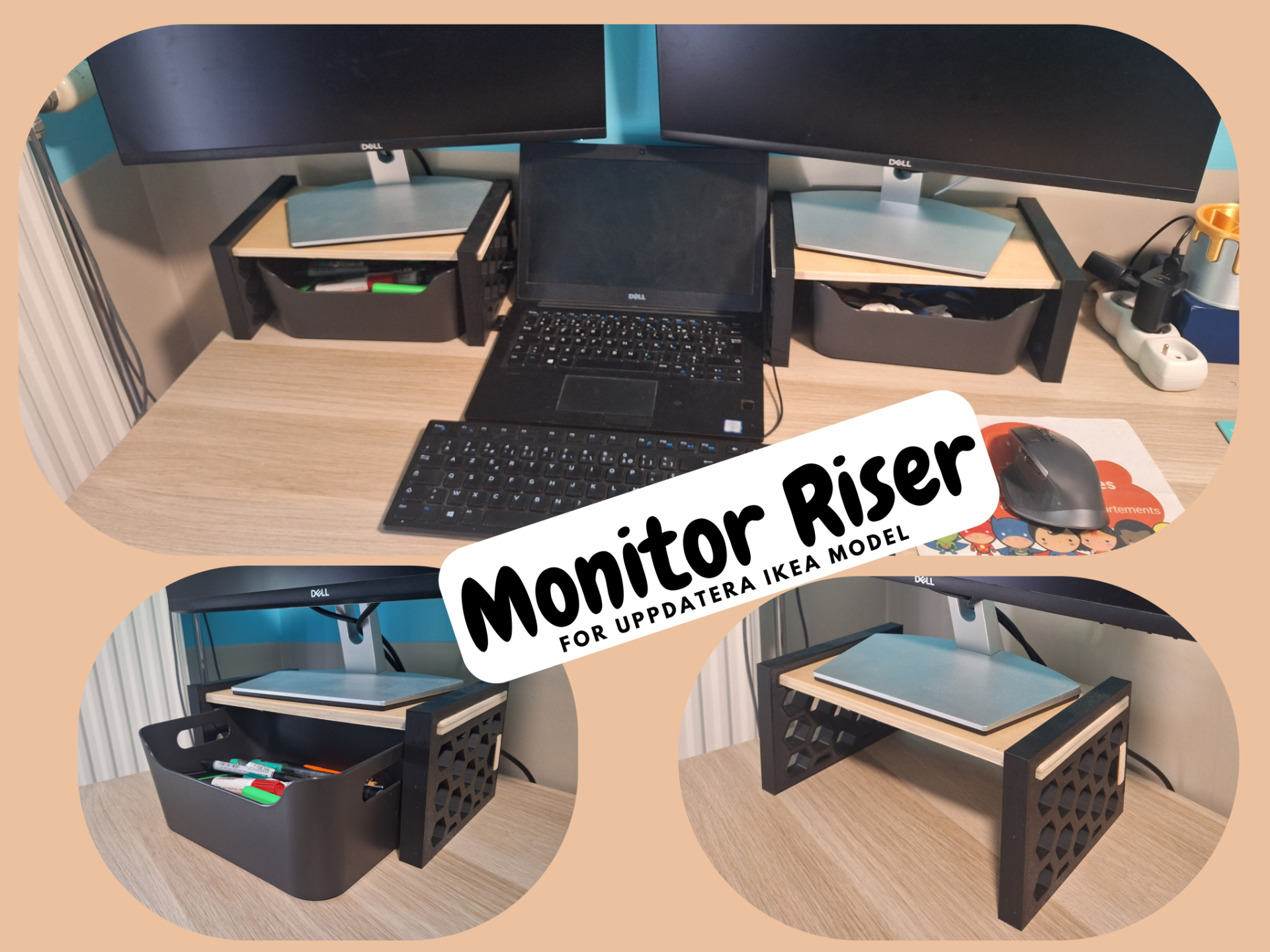 Monitor riser