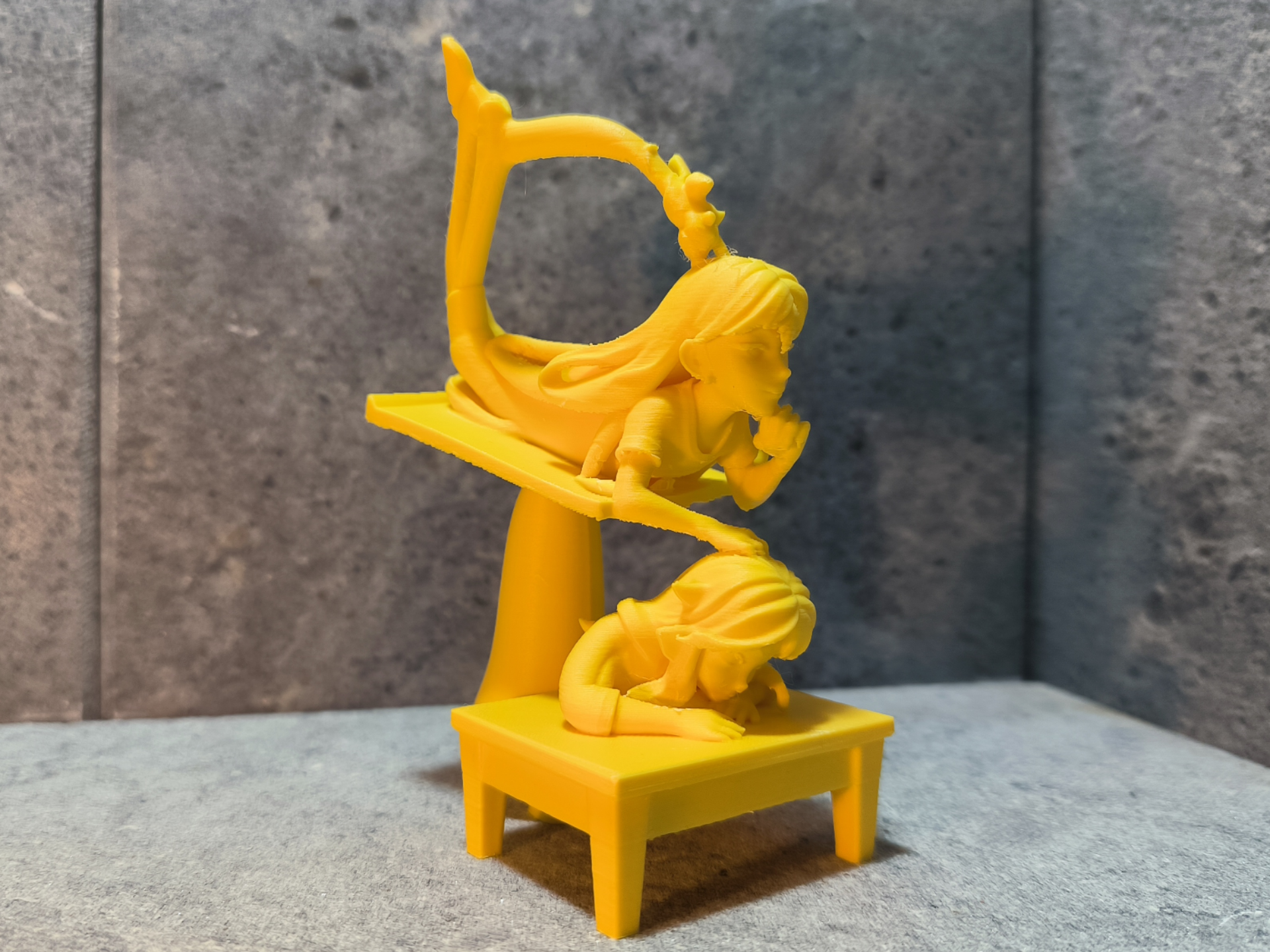 Skulptur Gedankenmanipulation
