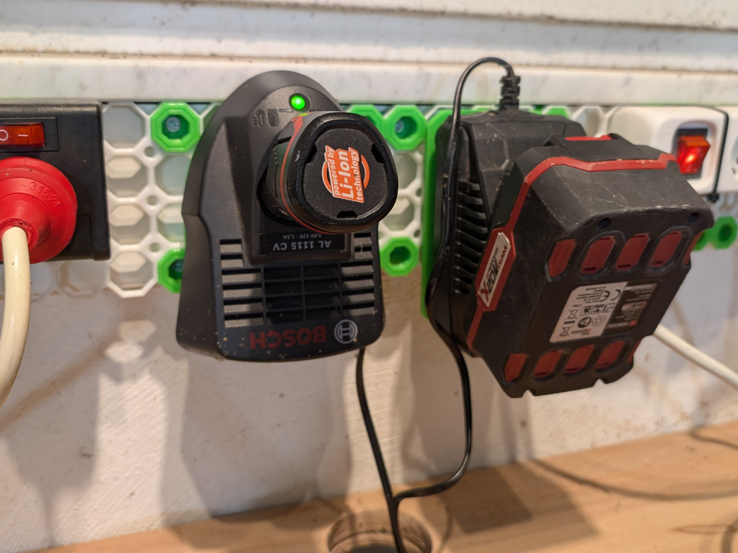 Charger holder Multiboard Parkside Bosch