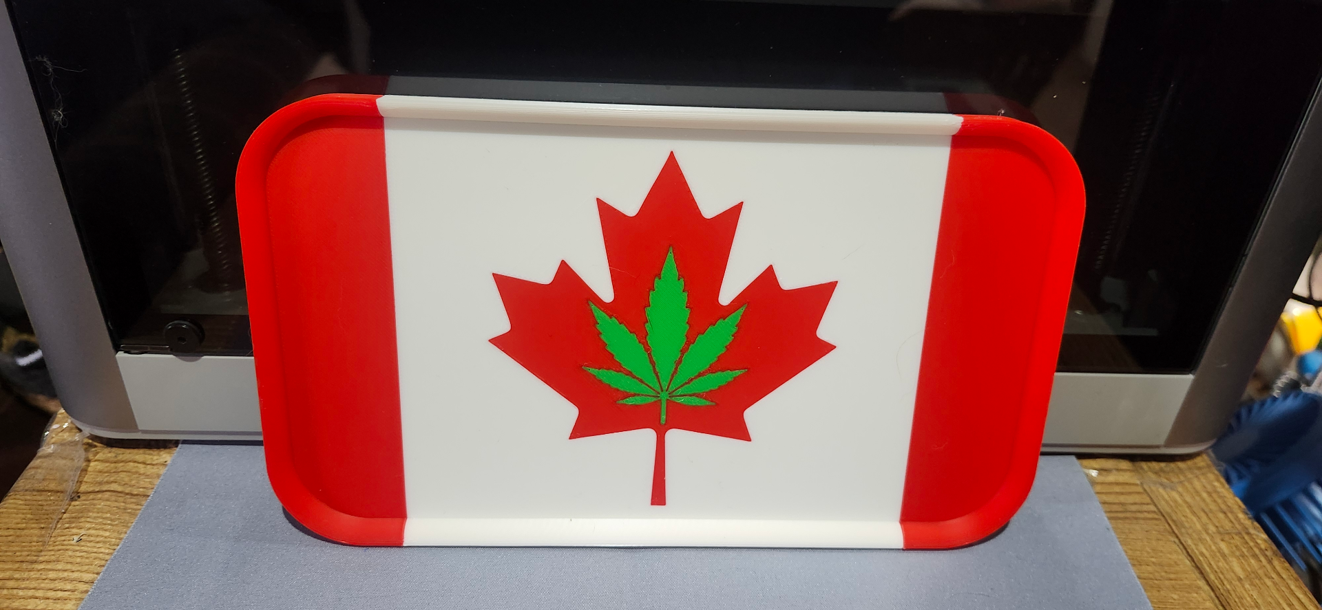 Rolling Tray Flag