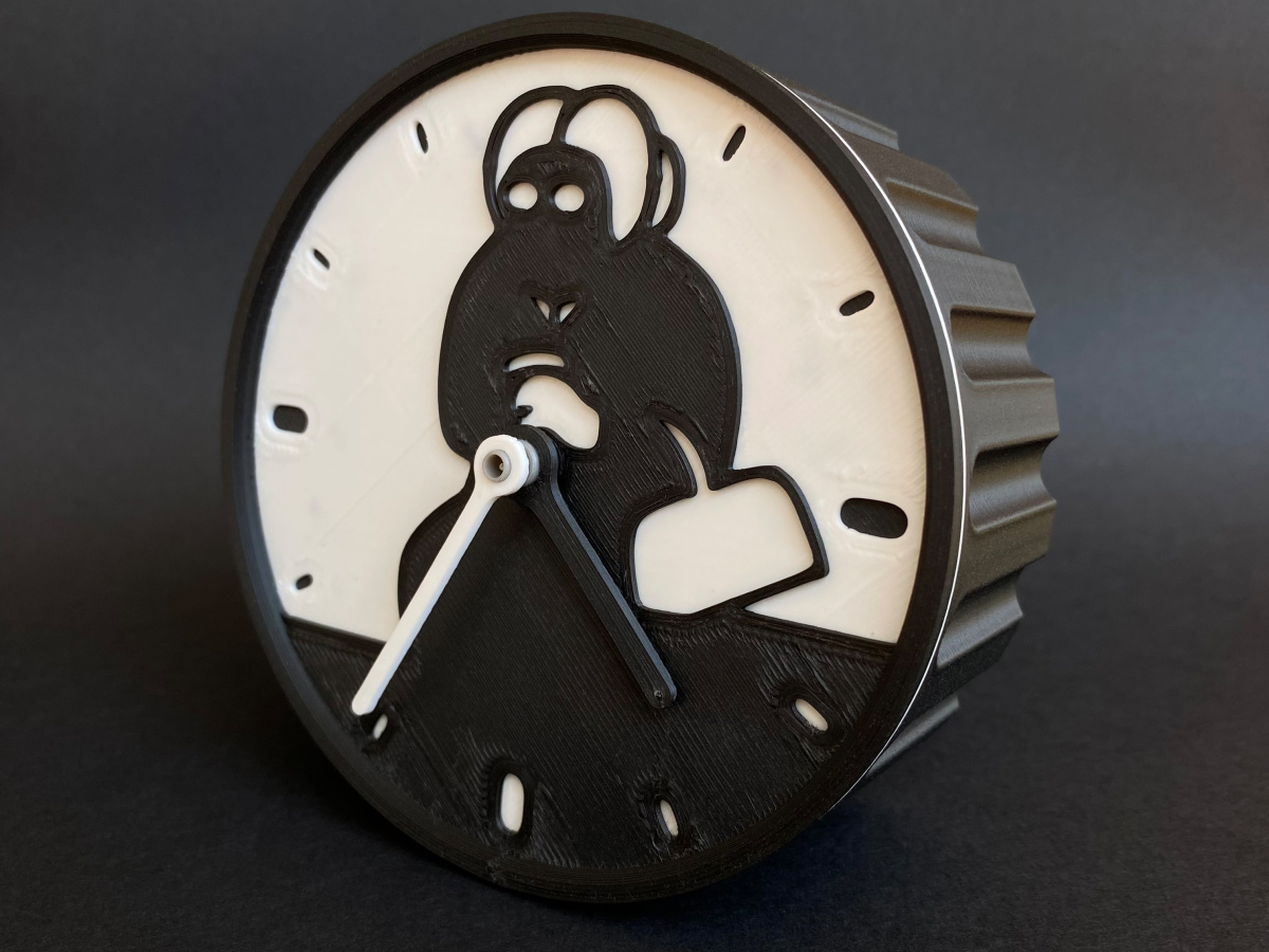 Creepy old lady from Vienna clock