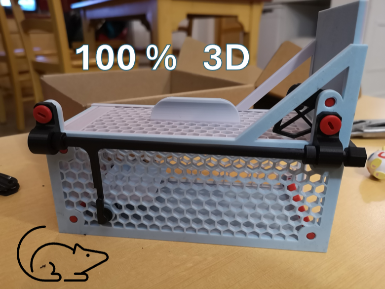 Mouse trap 100% 3D - Capture and release