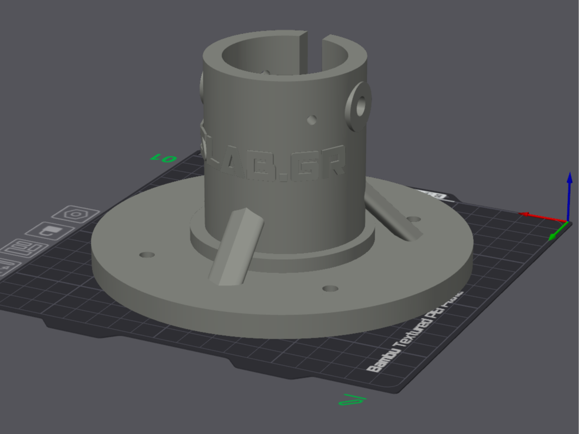 Starlink Mount Base for 50mm pole V2.0