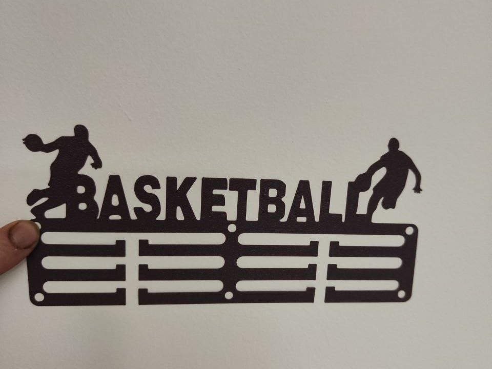 colgador de medallas baloncesto