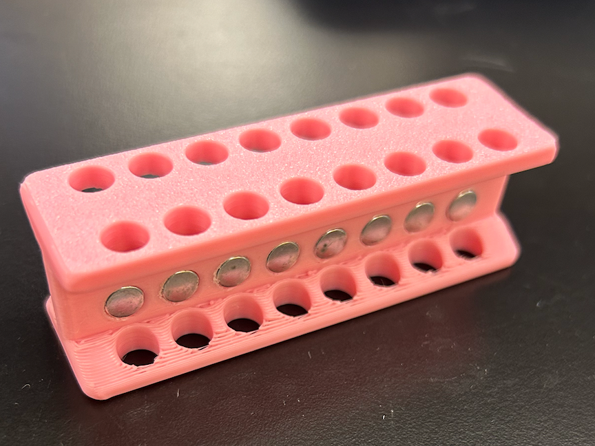 Magnetic bead separator, PCR strip