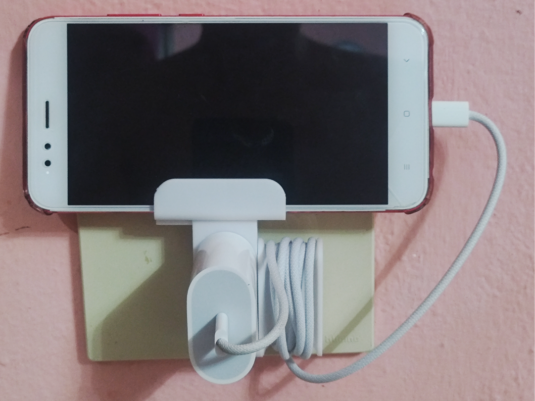 Universal Phone Holder for Wall Charger