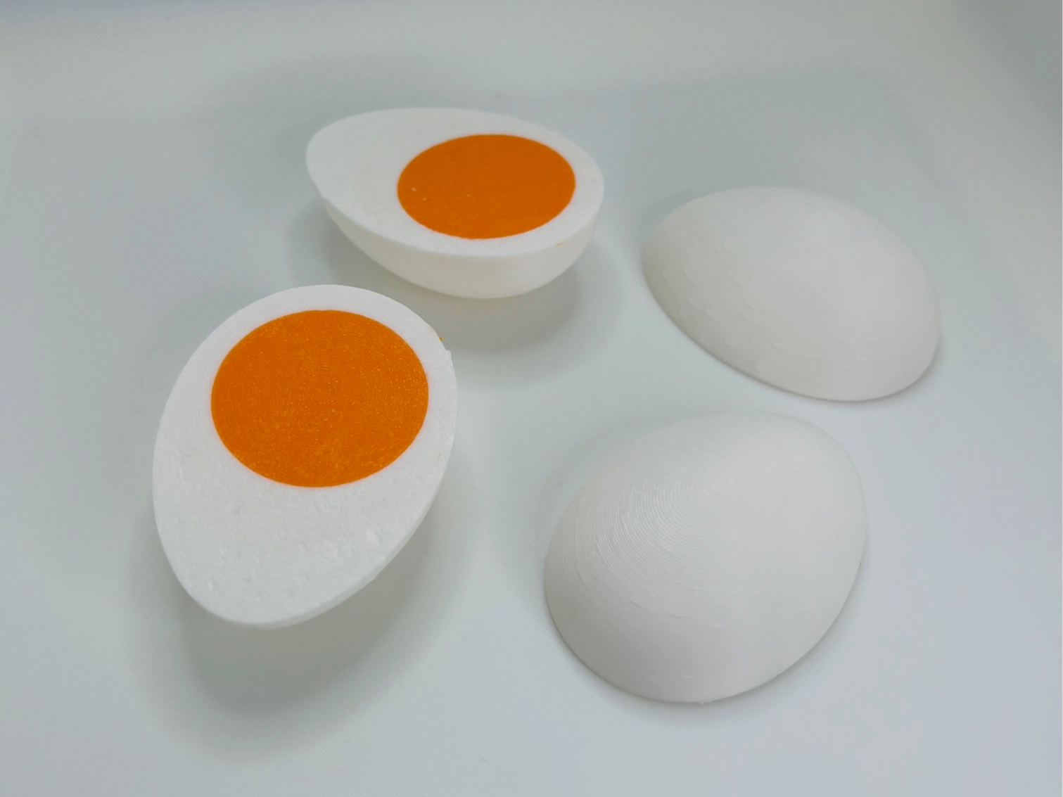 Hard Boiled Egg Half