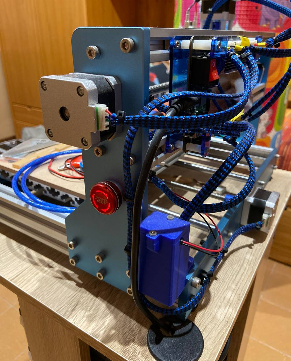 Contenitore Batteria 9V per Led CNC