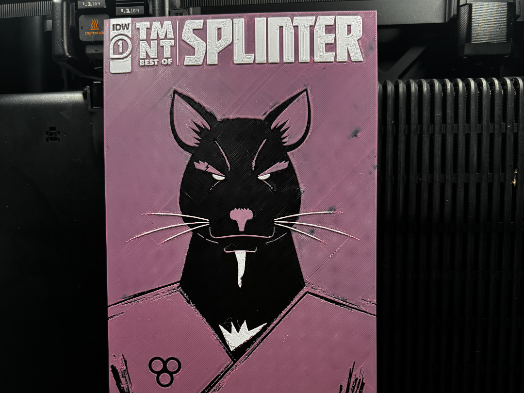 TMNT The Best Of Splinter Comic Cover Hueforge