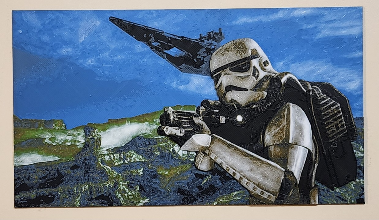 Storm Trooper Emperial Invasion (hueforge)