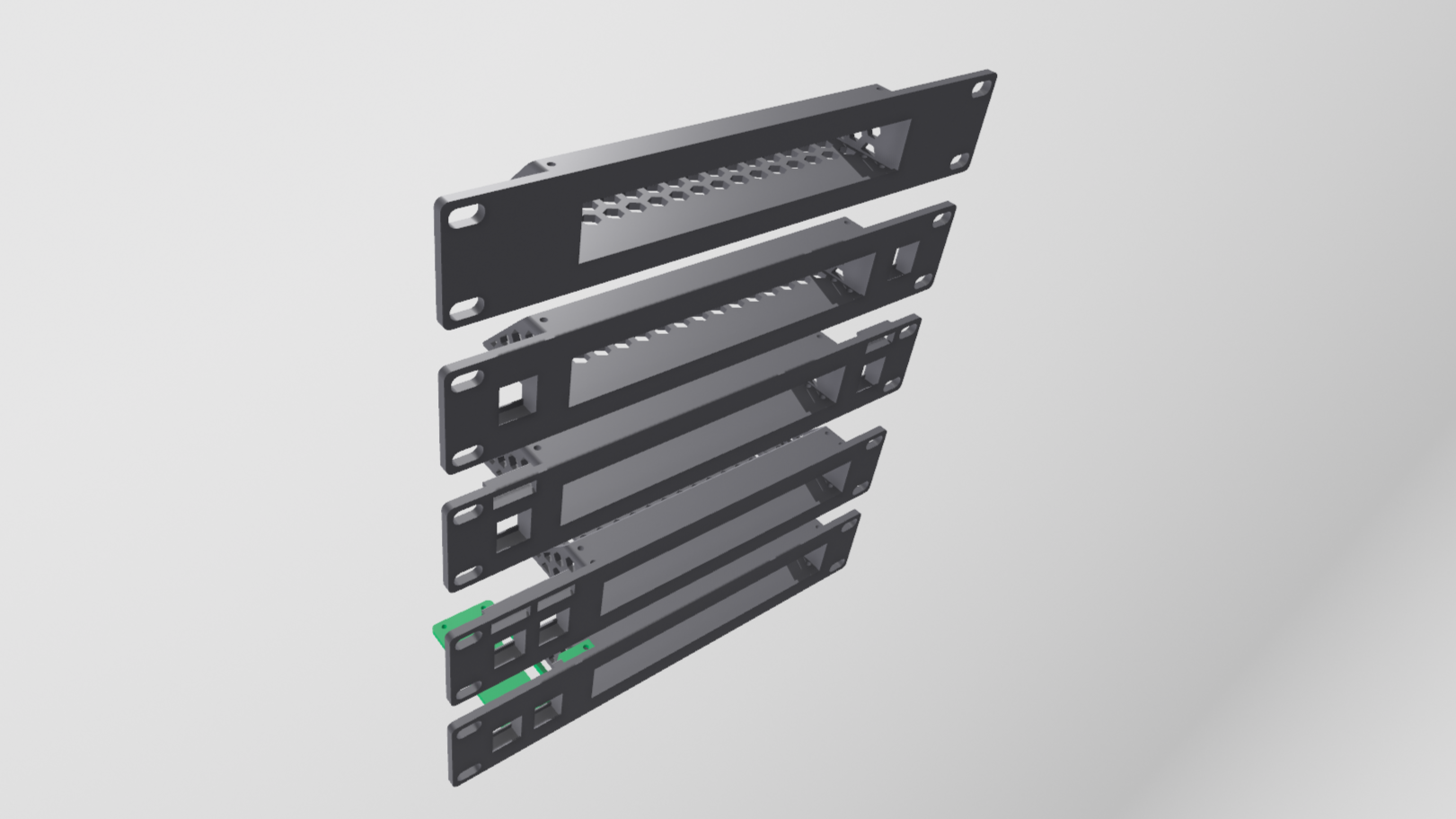 10 inch rack TP-Link ER605 - SG108