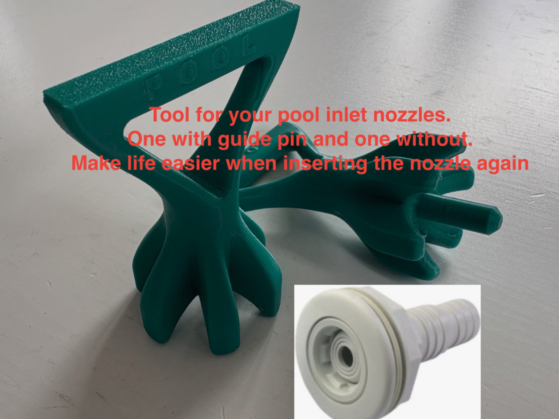 Astral Pool Inlet Nozzle key