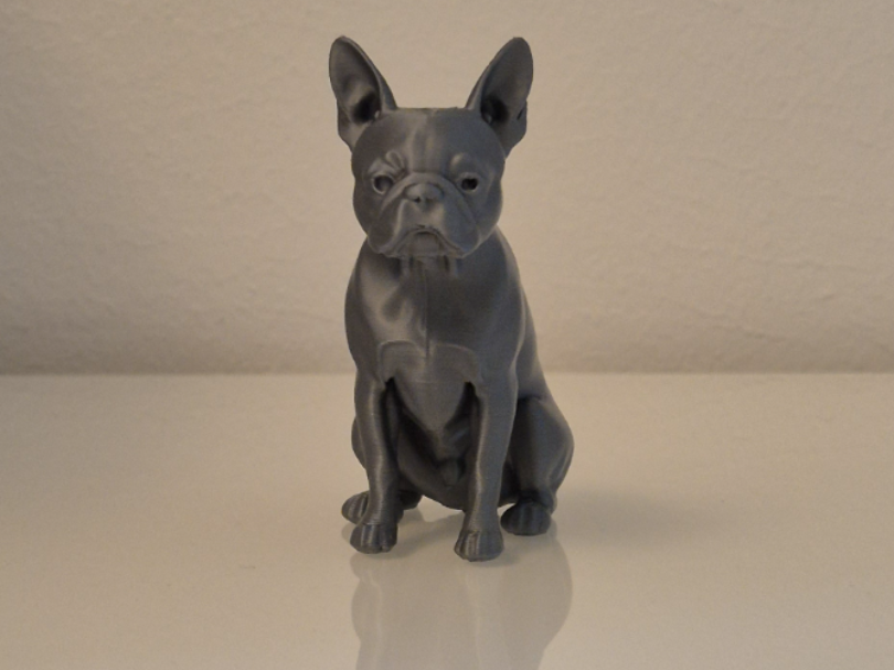 Boston Terrier – 3D Printable Dog Statue