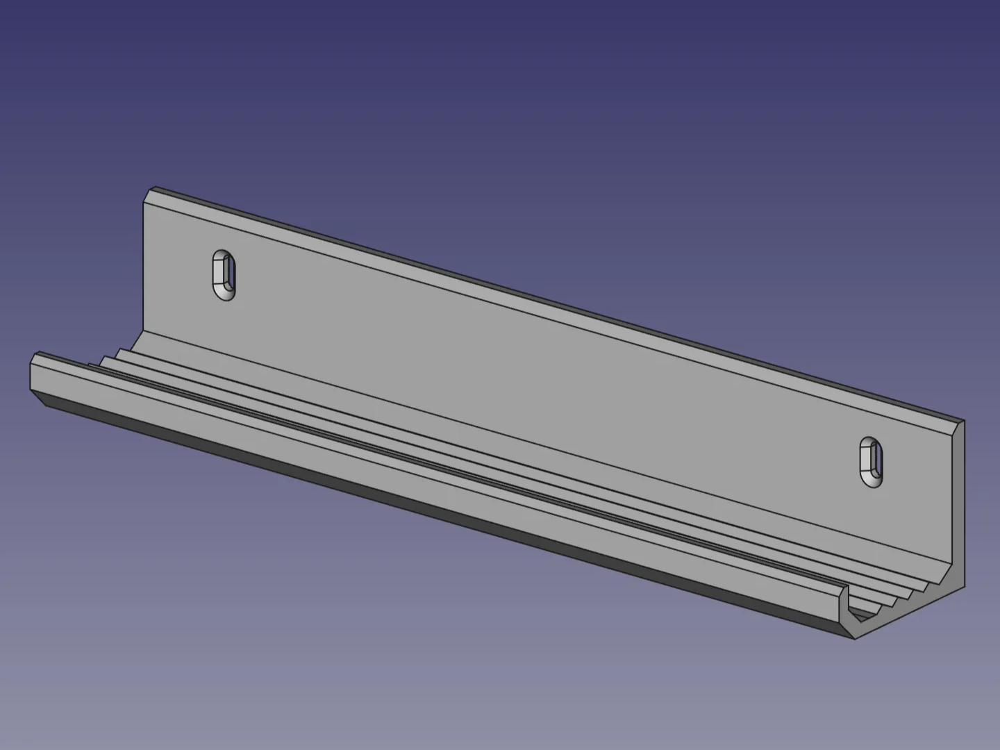 Picture holder shelf