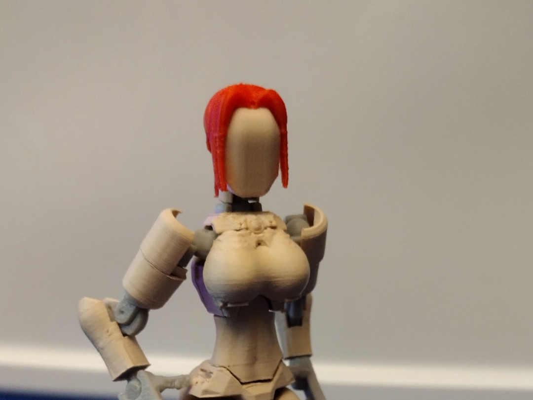 Caked up curvy Dummy 13 Lady