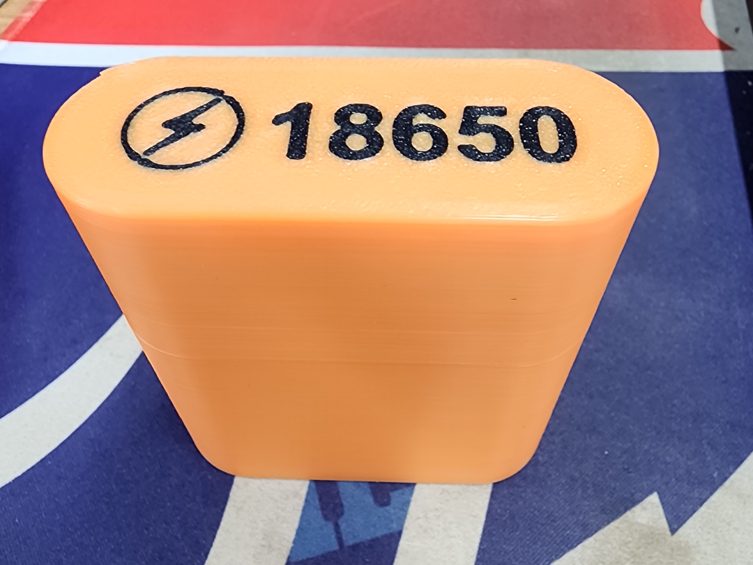 18650 3 Battery Carrying Case Tube Style