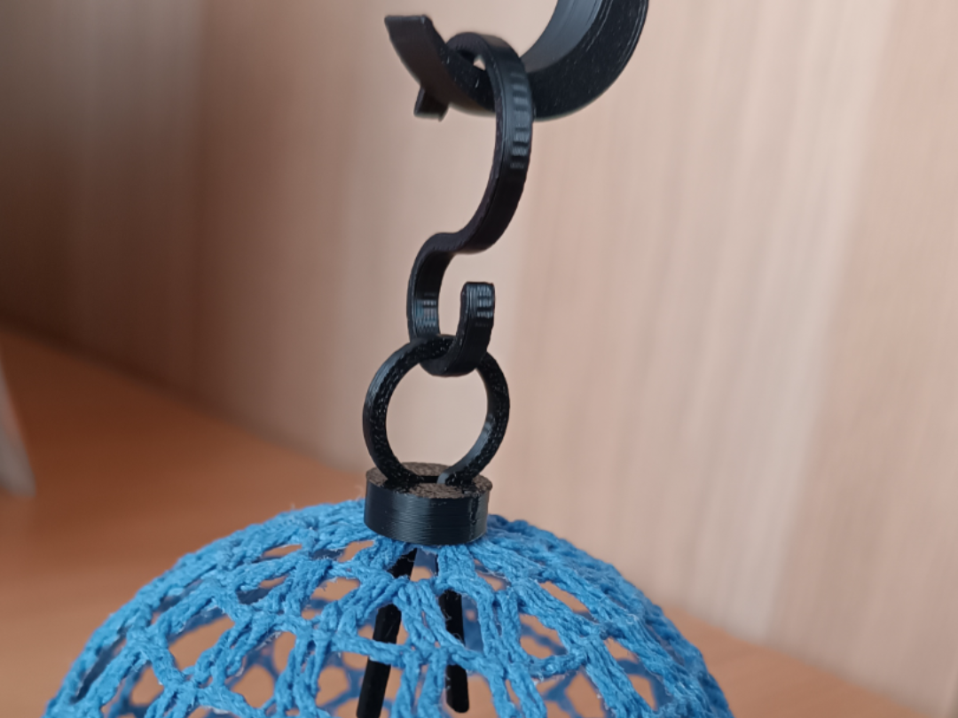 Christmas Bauble  Ornaments Hanger  Cap with Loop