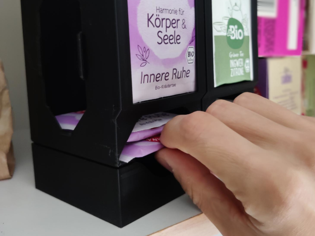 Teebeutelspender Erhöhung