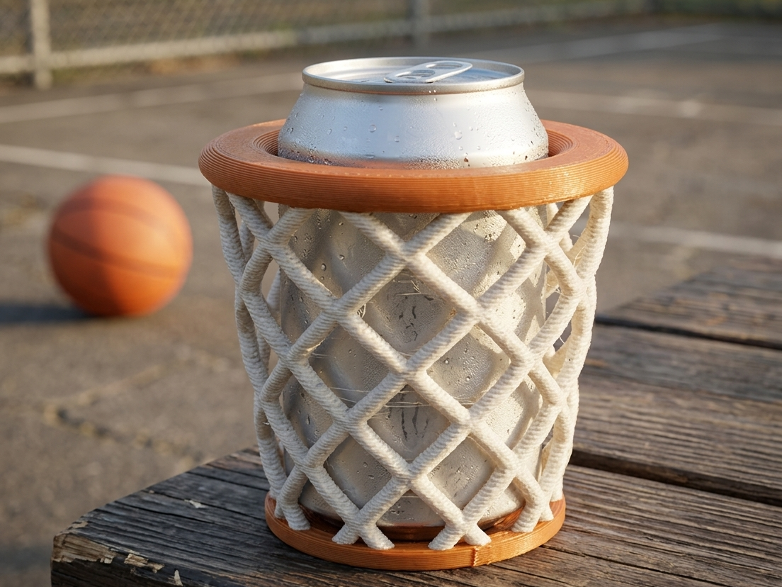 Basetball BBall koozie for 12oz can!!