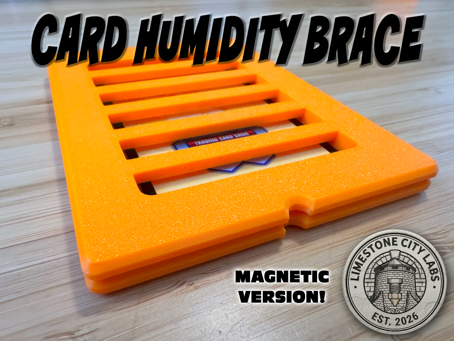 Card Humidity Brace - Magnetic Version