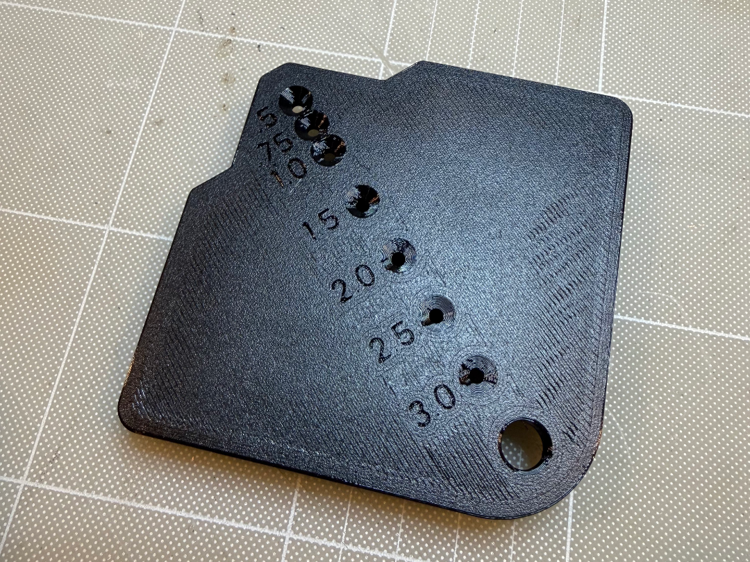 Corner Drill Guide for Rubber Feet