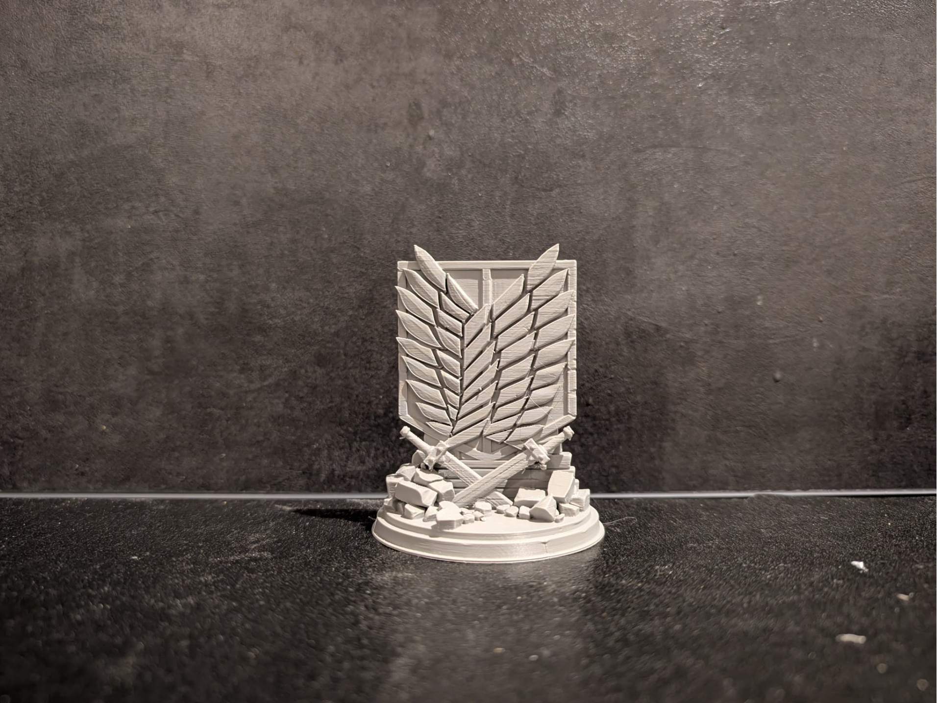 AOT Logo diorama
