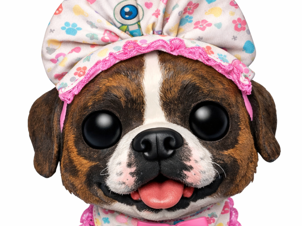 Cachorrinha chamada Hebe