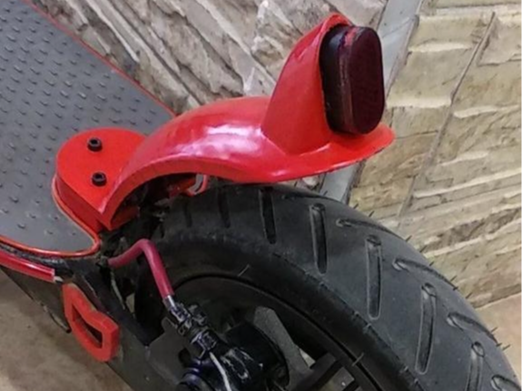 Short mudward with light for Xiaomi Mijia M365