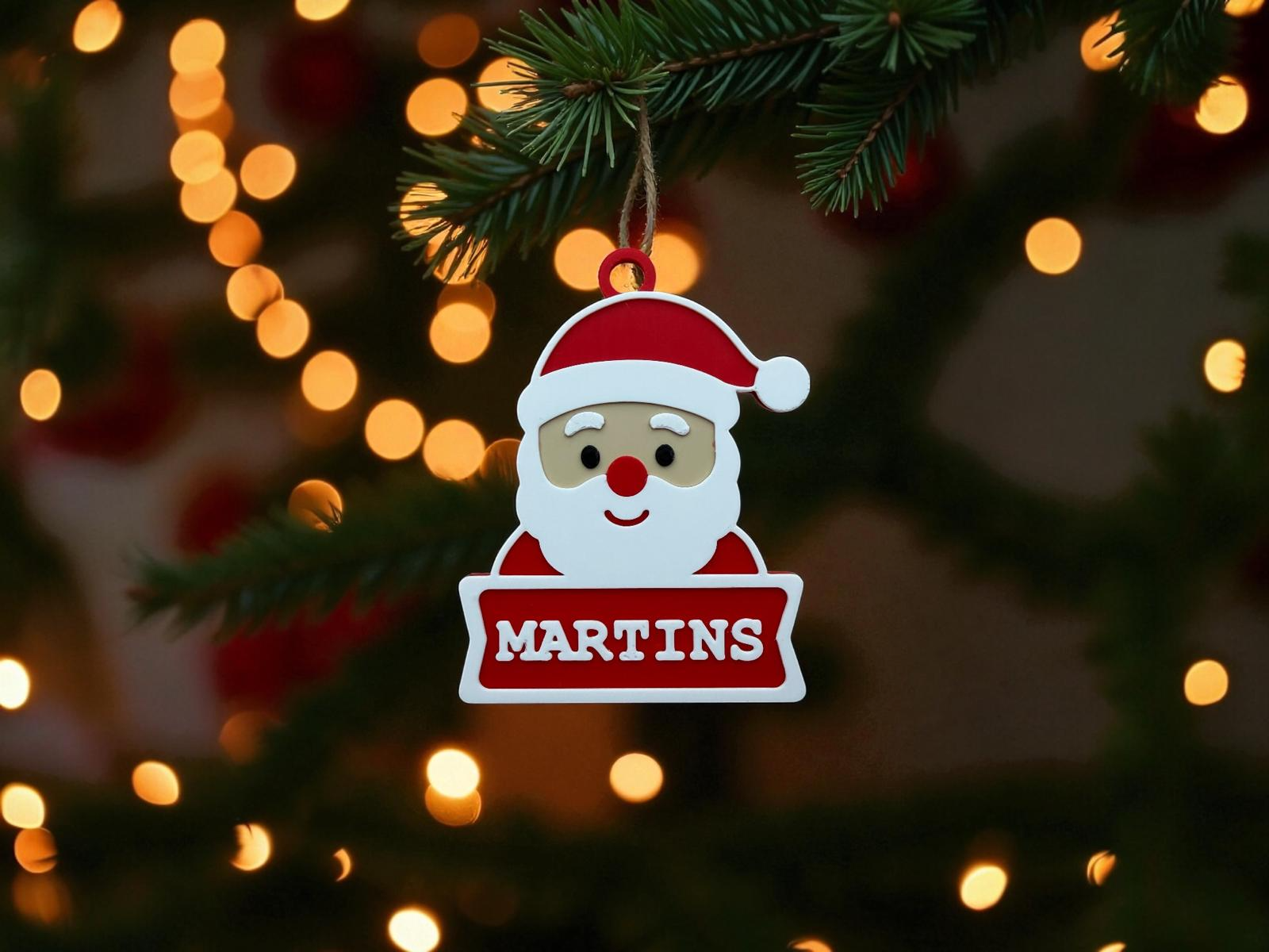 Personalized Christmas Ornament – Custom Name