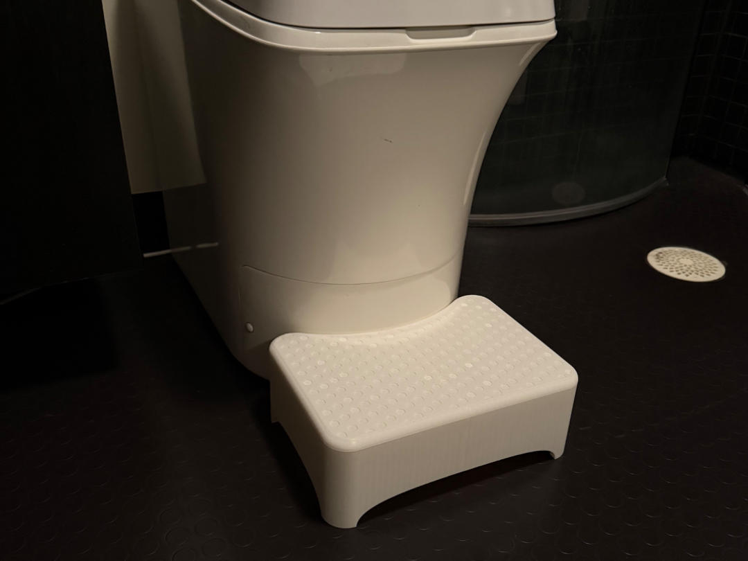 Cinderella Toilet Foot Stool