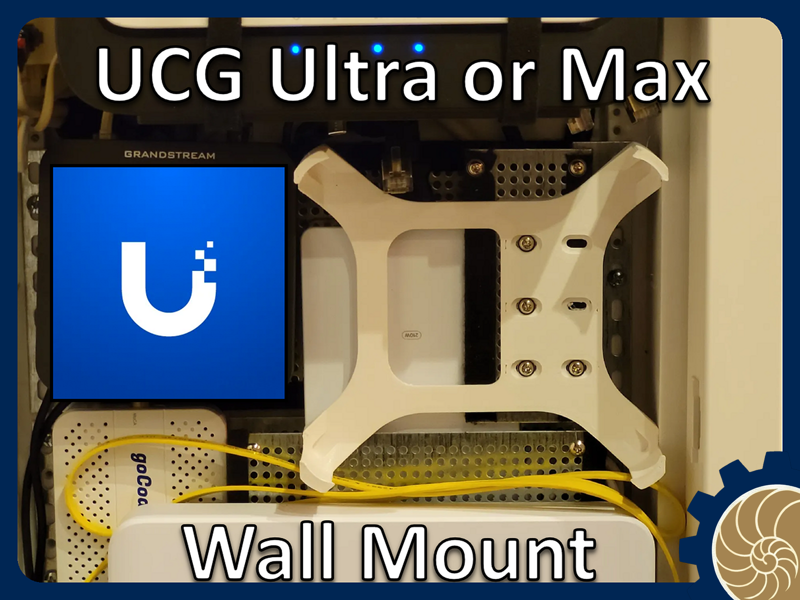 Unifi Cloud Gateway Max or Ultra - Wall Mount - M3