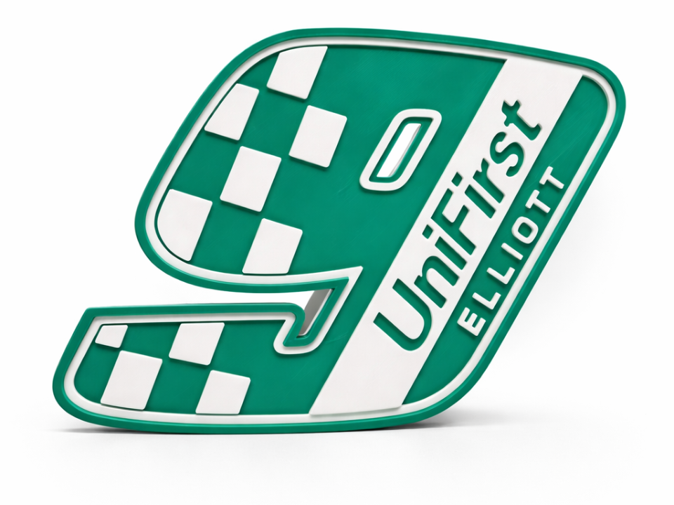 Chase Elliott Unifirst #9 NASCAR Sign Display