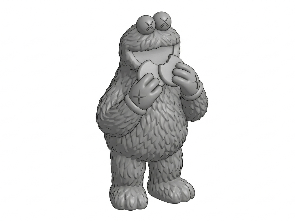 Kaws cookie monster (only)