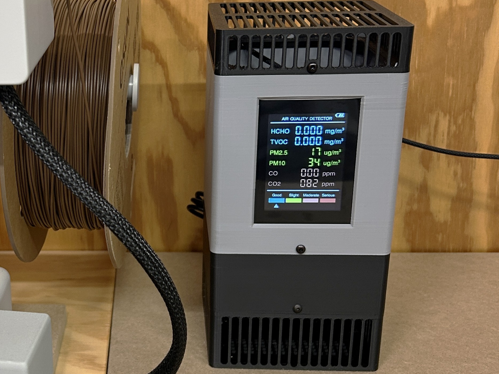 Stackable Air Filter/Monitor