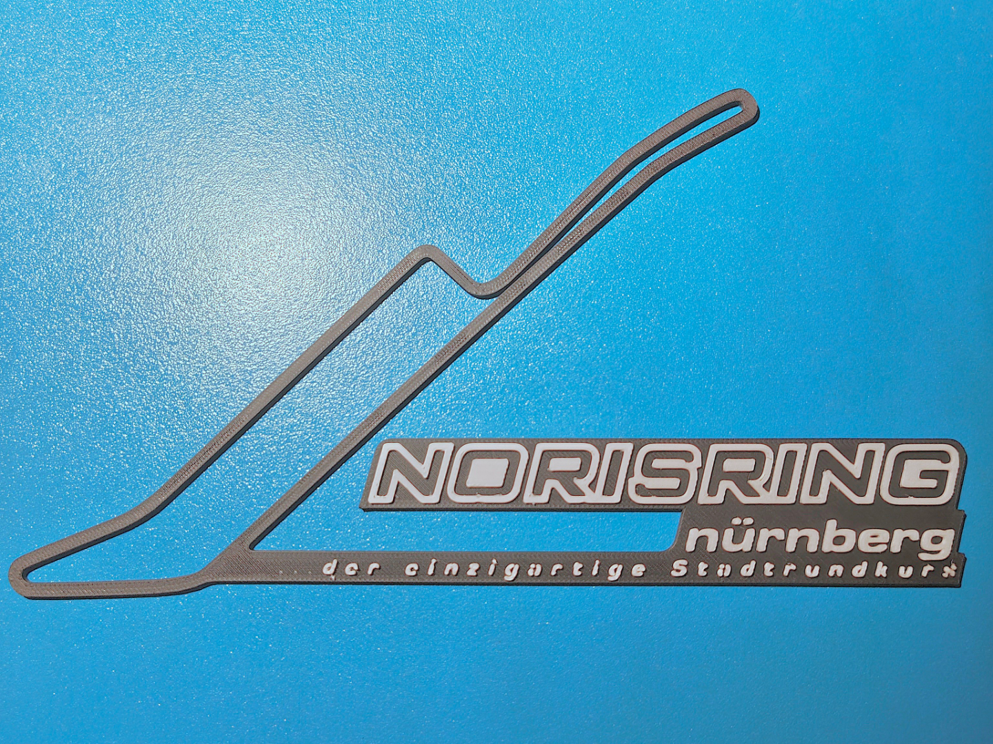 Norisring Track Map Wall Art