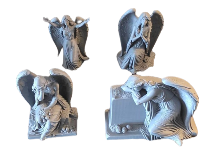 Heavenly Angel Weeping Sorrow God Our Savior