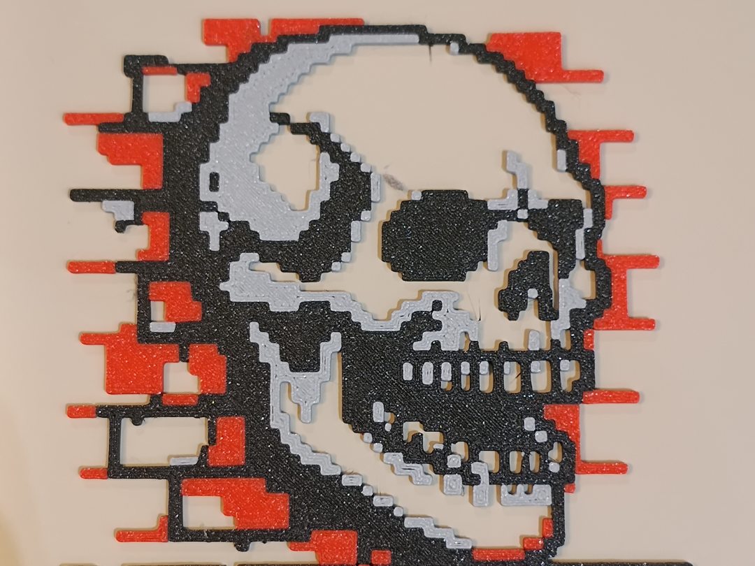 Minecraft decorative skull 2D