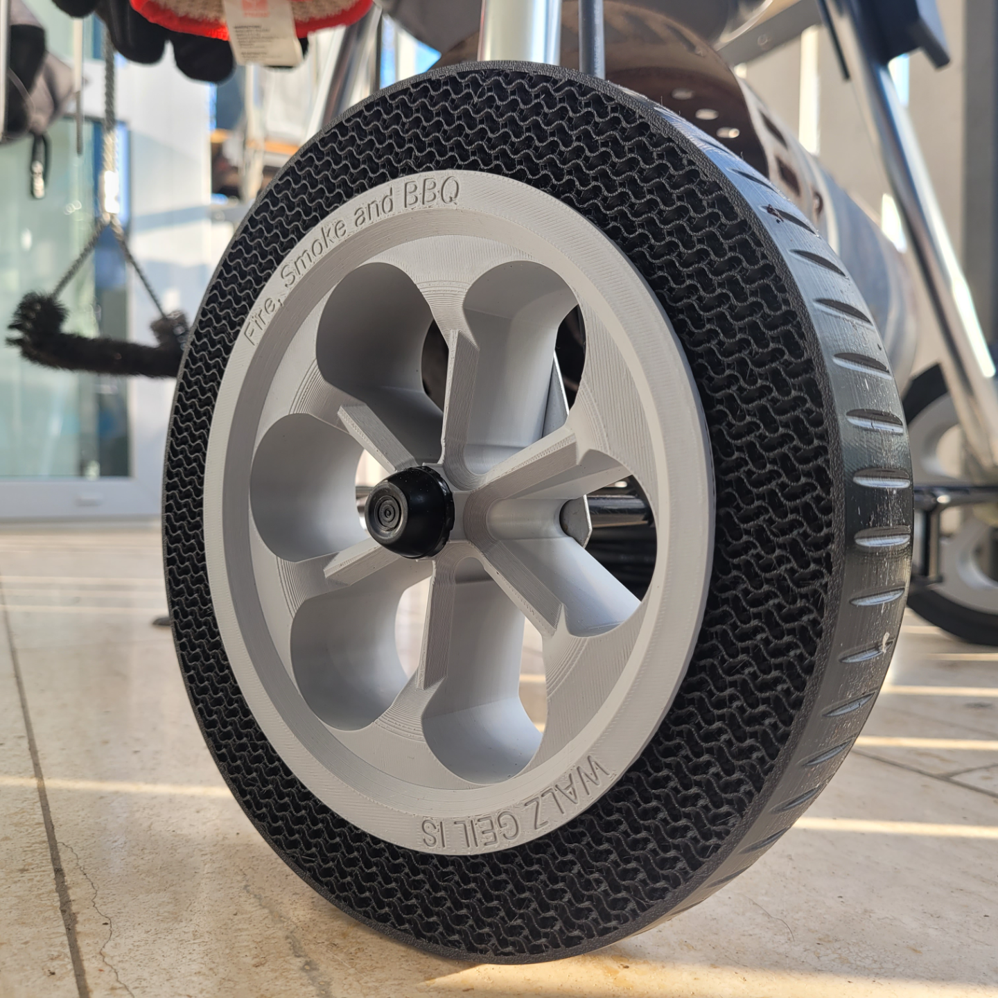 Rims and TPU Tire for Weber Grills