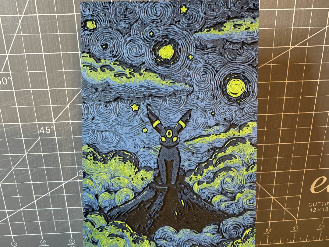 4x8 Starry Nights Umbreon