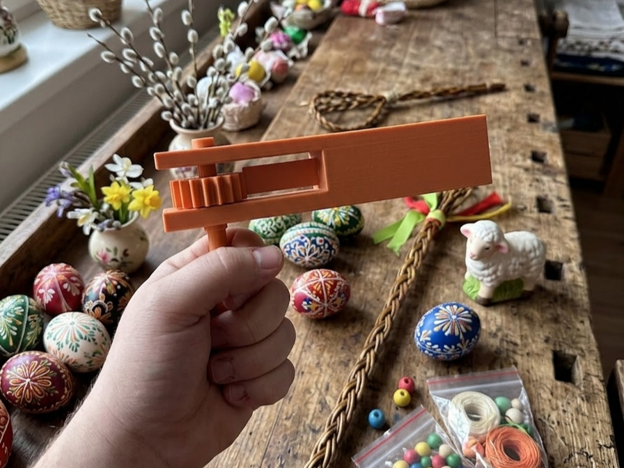 Easter Ratchet Noisemaker