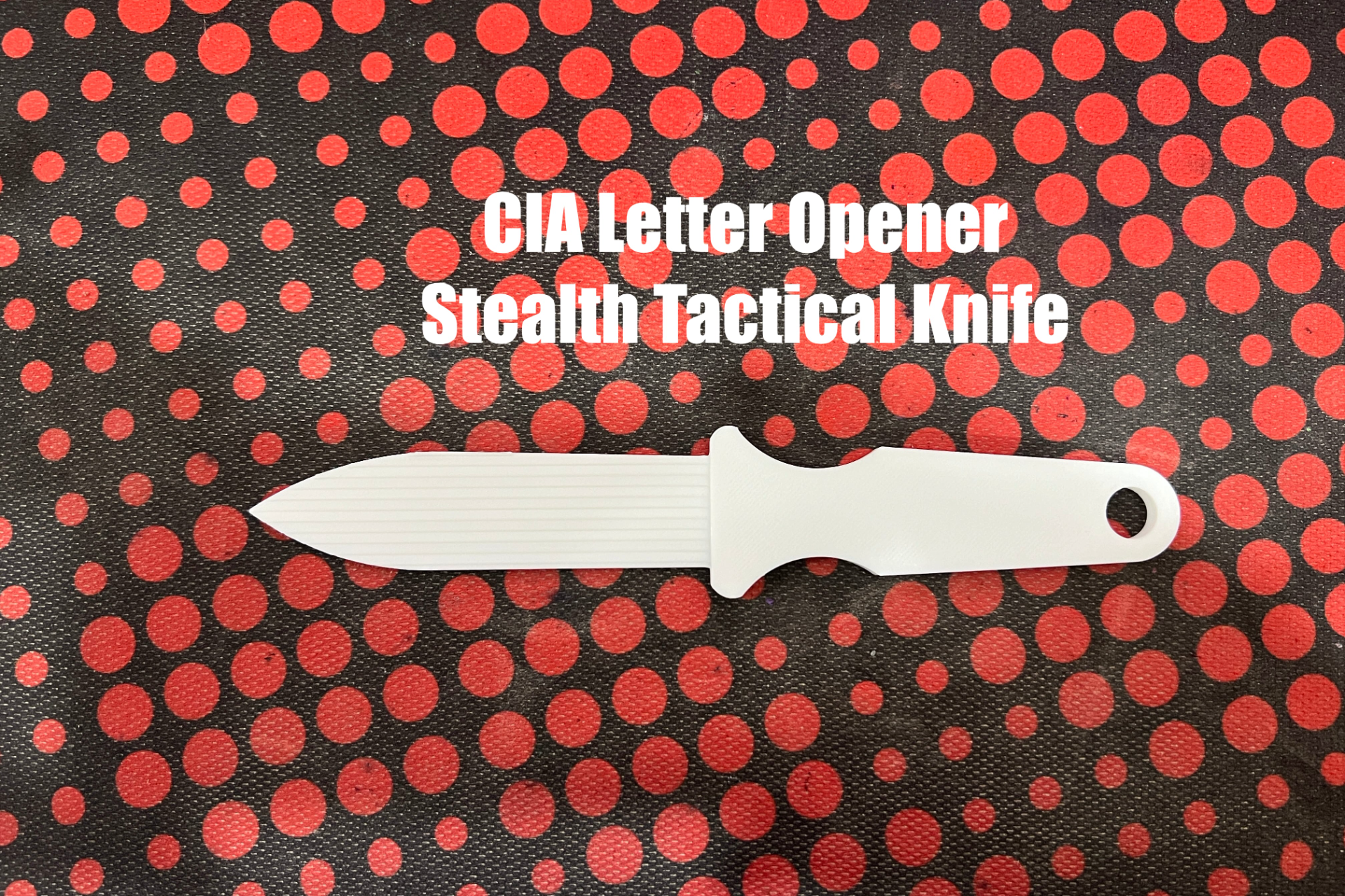 CIA Letter Opener /Stealth Tactial Training Knife
