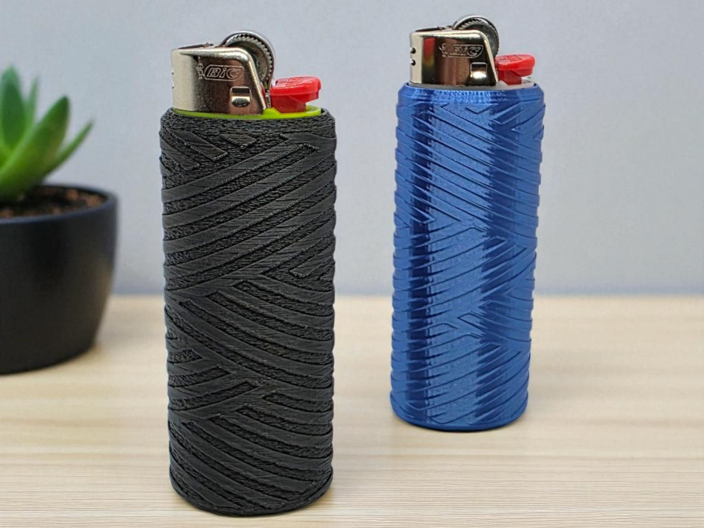 Lines Patterns Bic Sleeve