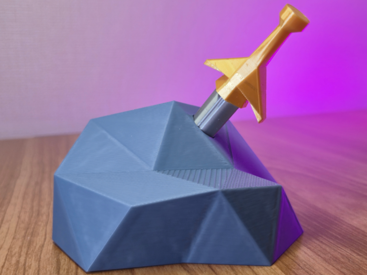 Sword in the Rock Fidget Button