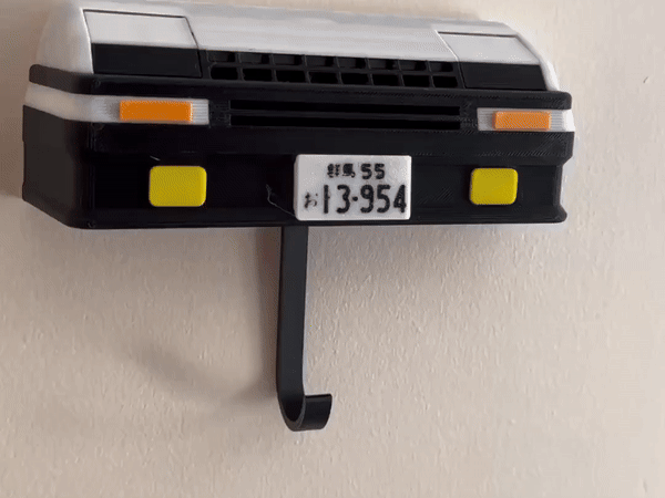 Toyota AE86 Trueno Pop-Up Key Hook - no AMS Needed